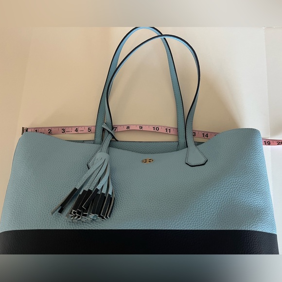 Tory Burch Perry Color Blocked Tote - Picture 5 of 10